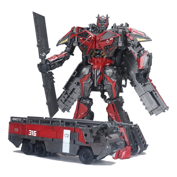 Transformers Sentinel Prime Fire Truck Deformable Miniautos