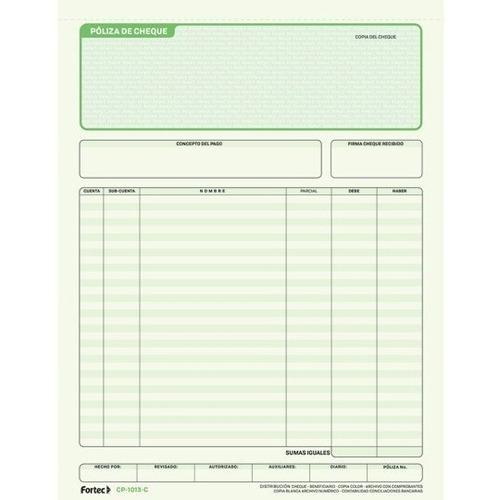 Poliza De Cheques Euroformas Intercarbon Oficio 25 Jgs /v