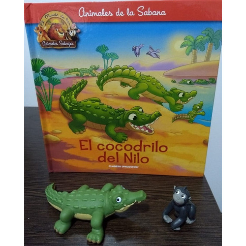 El Cocodrilo Del Nilo Coleccion Animales De La Sabana + Anim