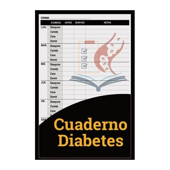Libro: Cuaderno Diabetes: Libro De Registro De Nivel De En 2