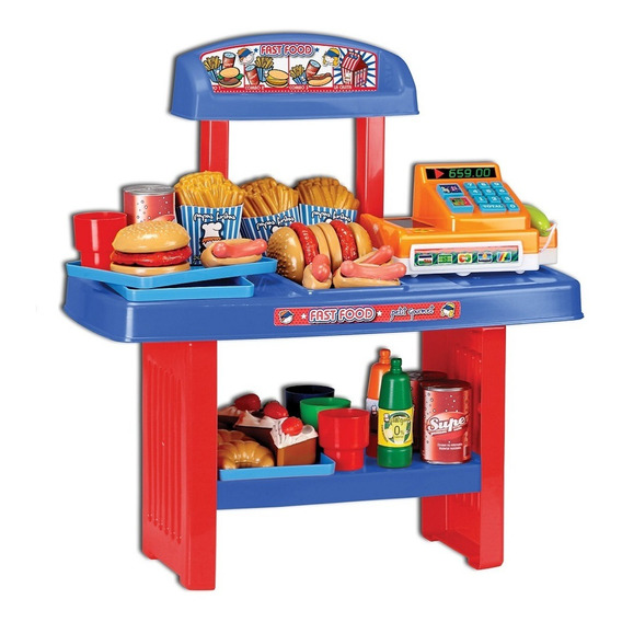 Juego De Mesa Petit Gourmet Fast Food Lionels 2003