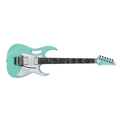 Guitarra Steve Vai Ibanez Jem70v Premium Sea Foam Green Color Verde Claro