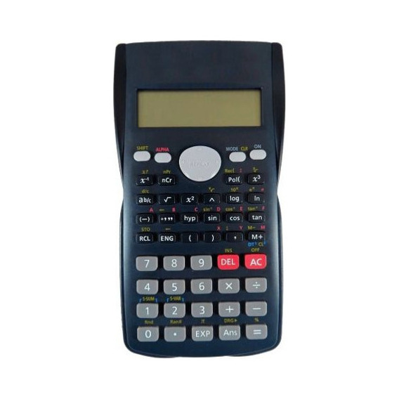 Calculadora Científica 10 Dígitos, Mod. 82ms-5 Negra 