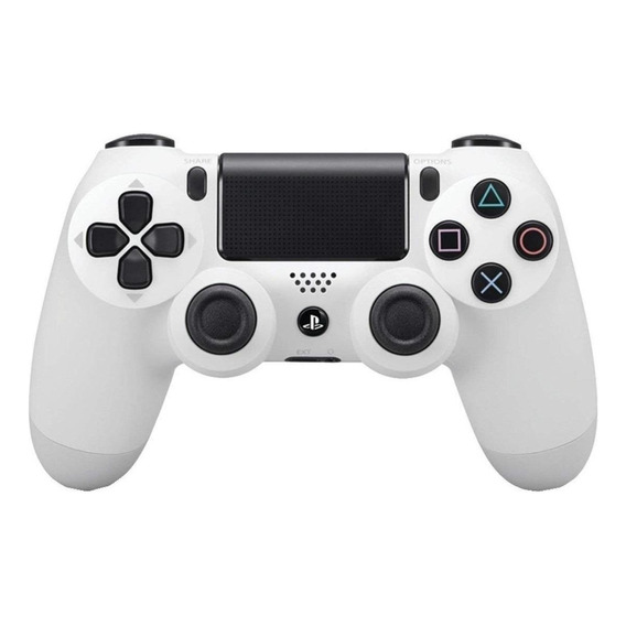 Joystick inalámbrico Sony PlayStation Dualshock 4 ps4 glacier white