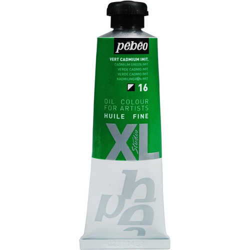 Tubo Pintura Oleo 37ml Pebeo Studio Xl Diferentes Colores Color del óleo 016 Verde Cadmio