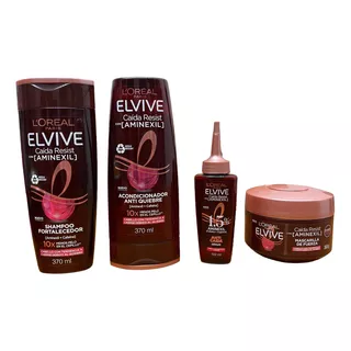 Pack Loreal Elvive Sha Y Aco + Serum + Crem Anti Caída 370ml