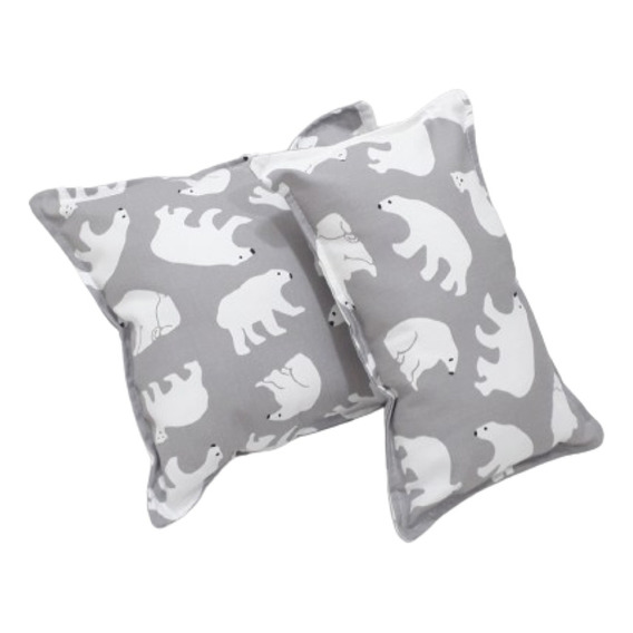 Almohadones Infantiles Baby Polar Set X 2unidades