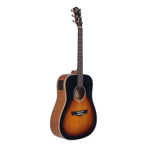 Guitarra acústica Tagima TW-25 EQ para diestros drop sunburst satin