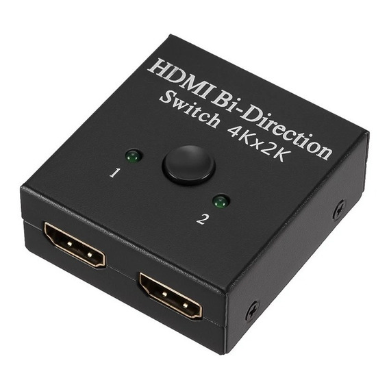 Hdmi Splitter Selector Full Hd 4k Multiplica Señal 1x2 2x1