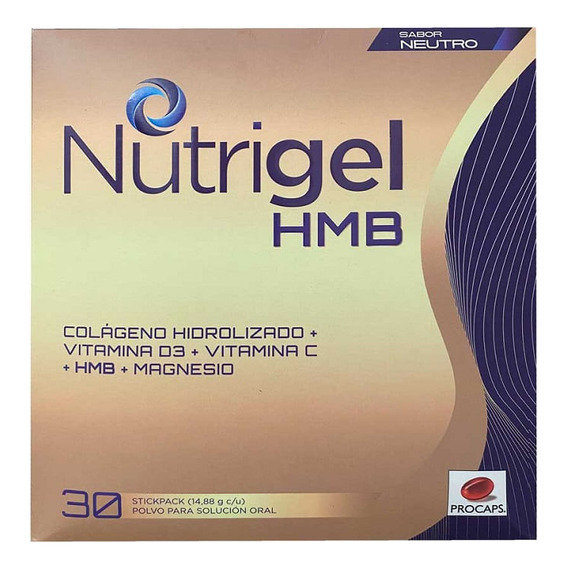 Nutrigel Hmb Polvo Neutro X 30 Sobres