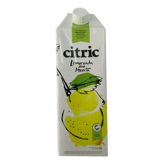 Jugo Citric Limonada Con Menta 1 litro