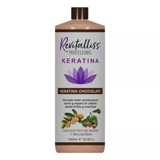 Keratina Brasileña De Chocolate Revitalliss Litro Sin Champú