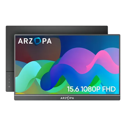 Monitor Portátil Arzopa 15,6'' A1 Gamut Ultrafino 1080p Fhd Monitor Portátil Arzopa 15,6'' A1 Gamut Ultrafino 1080p Fhd