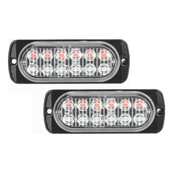 Foco Luz Estrobo Flash 18 Funciones 12 Led Multi Volt Par 