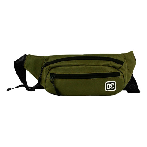 Riñonera Dc Lifestyle Unisex Basic Colors Verde Cli Color Verde Militar Diseño De La Tela Liso