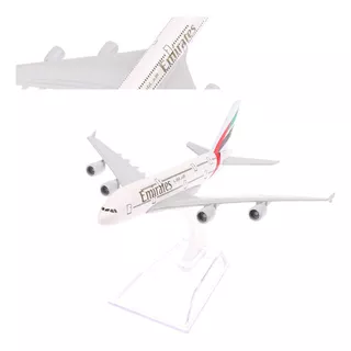 Airbus A380, Emirates, Escala 1:400, 16cms Largo, Metálico