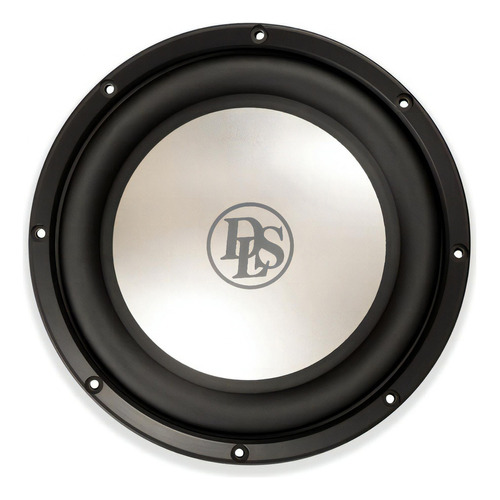 Subwoofer Dls 10  Doble Bobina 300 W Rms 4+4 Ohms 800 W Pico Color Negro