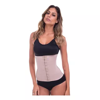 Cinta Faixa Abdominal 8 Barbatanas Metálica Original Biobela