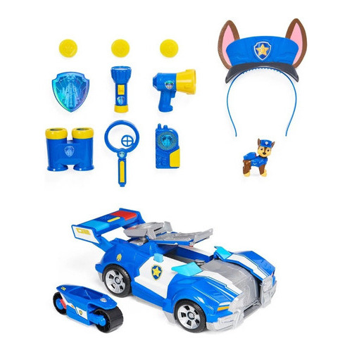 Carro Paw Patrol The Movie Ultimate Con Accesorios