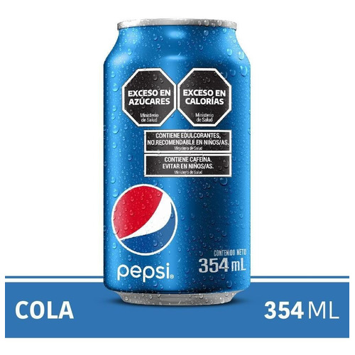 Gaseosa Pepsi Lata 354 Cc
