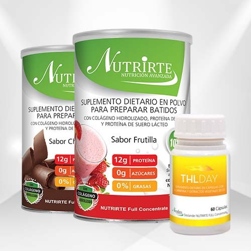 Batidos De Proteína Nutrirte Sabor Frutilla O Chocolate