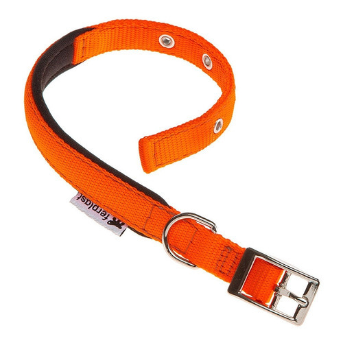 Collar Perro Ferplast Daytona Talle Xs - S / Mundo Mascota Color Naranja