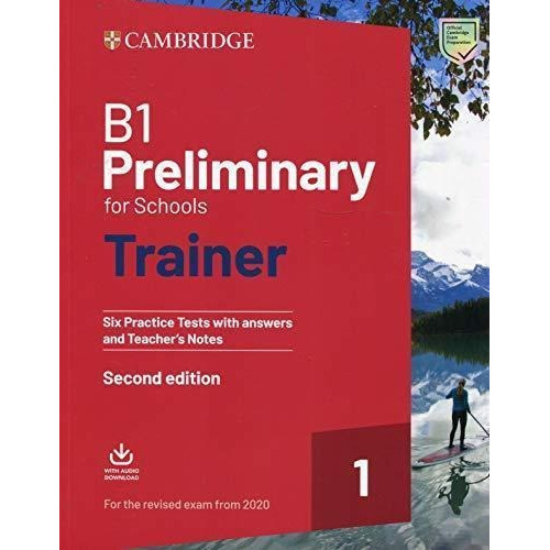 B1 Preliminary For Schools Trainer 1-six Prac W/ans *rev2020