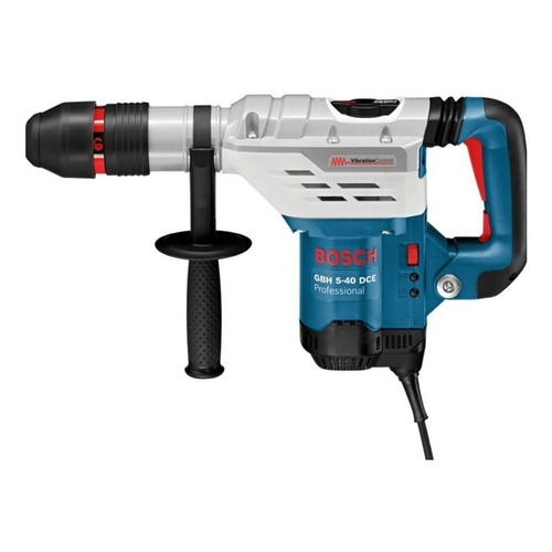 Rotomartillo electroneumático Bosch Professional GBH 5-40 DCE azul con 1150W de potencia 220V