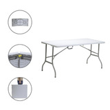 Mesa Dobrável Vira Maleta 180cm