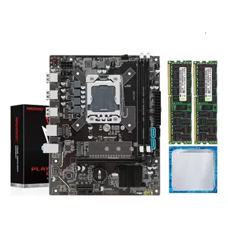 Kit Placa Mãe Gamer X79 Lga 1356 8gb Ddr3 Intel Xeon E5 2420