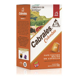 Capsulas De Cafe Espresso Colombia Cabrales  Nespresso X 10