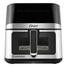 Freidora De Aire Digital Oster Con Ventana 7.5 Litros Gris