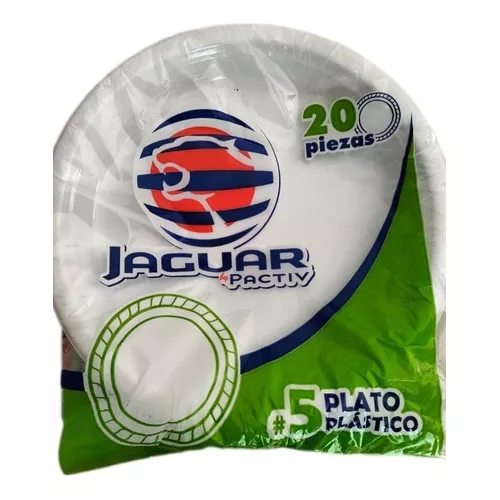 PLATO PLASTICO #5 LISO – Jaguar