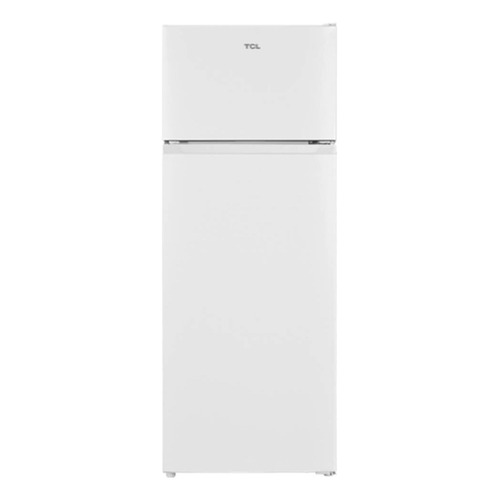 Heladera TCL F206TMW blanca con freezer 205L 220V