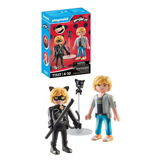 Playmobil Miraculous Miraculous: Adrien & Cat Noir 71337