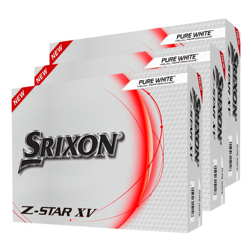 Pelotas Golf Srixon Z Star Xv Promo 3x2 (docenas) Color Blanco
