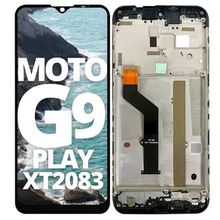 Modulo Para Moto G9 Play Xt2083 Pantalla Display Oled Marco 