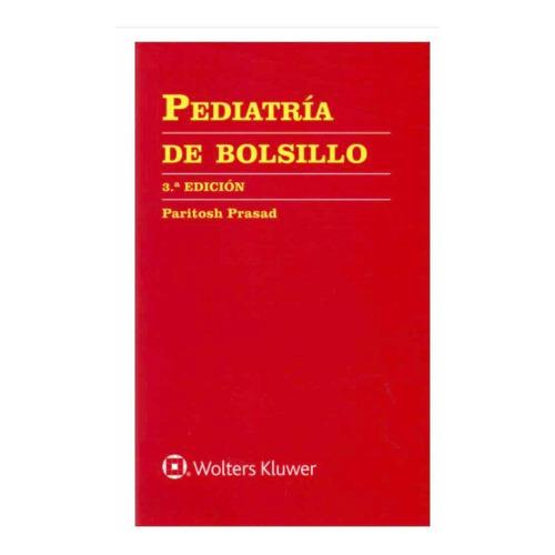 Prasad. Pediatría De Bolsillo + Pluma Hueso