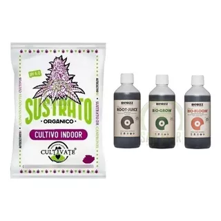 Cultivate Indoor 80. Biobizz Rootjuice Biogrow Biobloom 500.