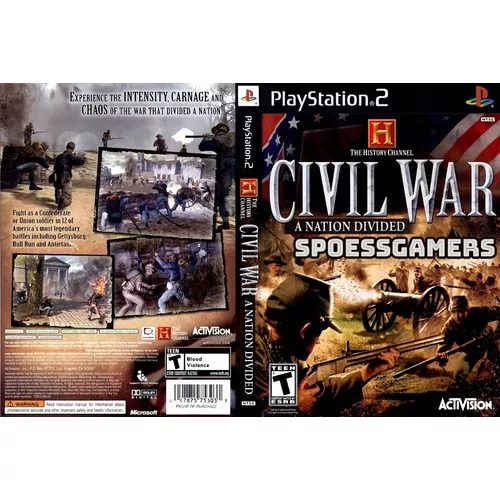 Civil War: A Nation Divided (PS2) [ B0331 ] - Bem vindo(a) à nossa loja  virtual