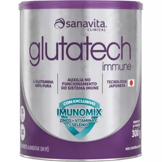 Glutamina Glutatech Immune (lt) 300g - Sanavita