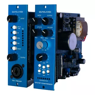  576 Fet Compressor +501 Preamp Quagliardi Pro Audio