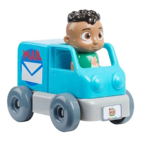 Cocomelon Vehiculo Camion De Correos Figura Cody Mail Truck