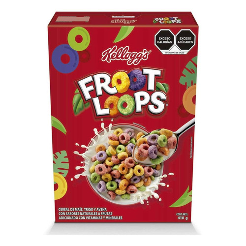 Cereal Kellogg's Froot Loops Original 410g