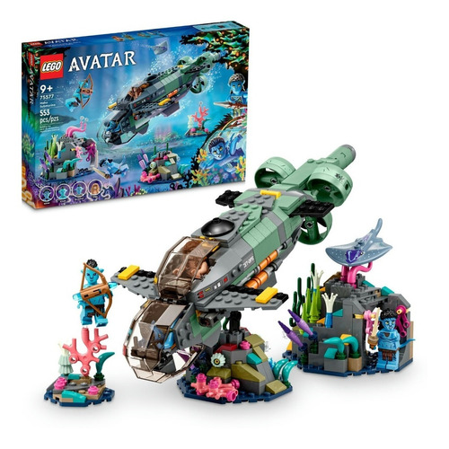 Kit De Construcción Lego Avatar Submarino Mako 75577 553 Piezas 3+