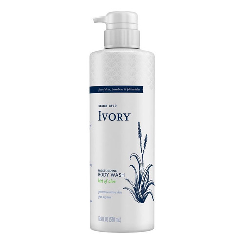 Jabón Líquido Corporal Ivory Con Un Toque De Aloe, 530 Ml