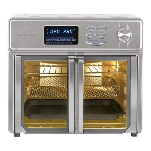 Horno de mesa eléctrico Kalorik C0293-00 25L acero inoxidable 120V