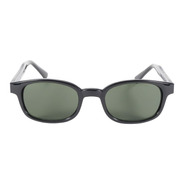 Lente Motociclista Kd's Sunglasses 2126 Verde Oscuro Uv 100%