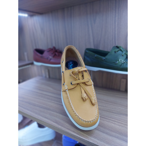 Zapato Mocasin Top Sider Marinero 100% Piel