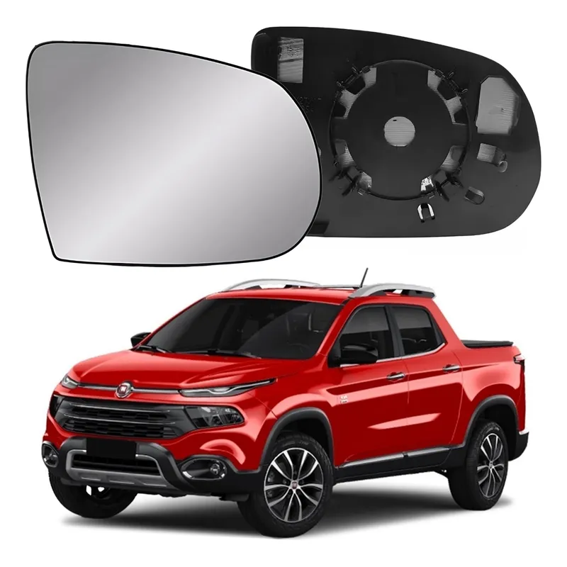 Lente Retrovisor Esquerdo Toro 1.8 2.0 2.4 2016 A 2021